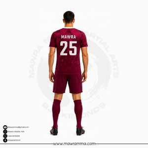 Mawra Premium Custom Soccer Uniforms Unisex Sublimation Print Team Jerseys Lightweight Athletic Match <b>Kits</b> For Clubs And Teams - Product Image 2