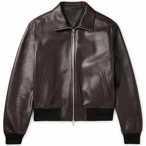 OEM Design Customized Outdoor Waterproof <b>Men</b> Leather <b>Jacket</b> Hot Sale Biker Leather <b>jacket</b> for <b>men</b> - Product Image 1