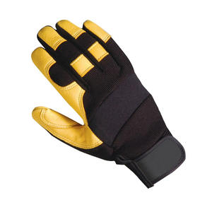 Gants de travail en cuir PU de haute qualité avec dragonne réglable Vêtements de sécurité supérieurs pour la protection des mains Prix - Product Image 6