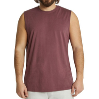 Camiseta Deportiva de Tirantes para Hombre, Transpirable, de Secado Rápido, Talla XXL, Lisa, para Gimnasio, Culturismo, Fitness, Running, Poliéster, Logotipo OEM 3D