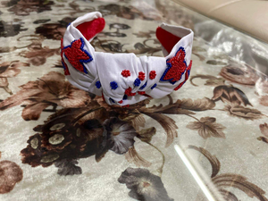 Diademas de Pelo con Nudos de Moda, Hechas a Mano en India, para Mujer, Accesorio de Moda Único para Celebrar el Día de la Independencia de EE. UU. - Product Image 2