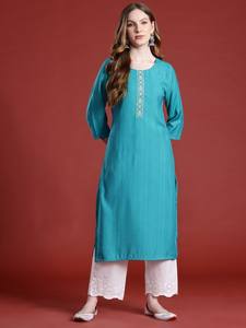 Thread-Work Droit Kurta viscose rayonne - Product Image 4