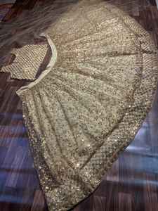 Designer Soft Net Sequence Lehenga Choli Dupatta Vêtements indiens et pakistanais pour femmes avec impression numérique en stock pour adultes - Product Image 5