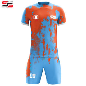 Conjunto de camisetas de fútbol de secado rápido al por mayor a granel, nueva ropa deportiva barata, conjunto de camisetas de fútbol para niños y adultos, conjunto de camisetas de fútbol - Product Image 4