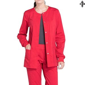 Conjuntos de médicos de manga larga, uniformes de hospital de tendencia superior con cuello redondo, alta calidad con el mejor diseño nuevo para mujeres - Product Image 5