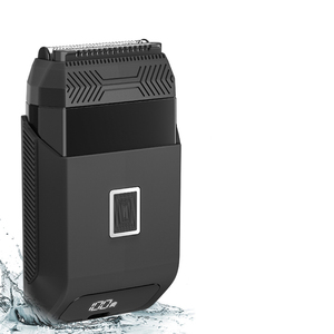 Rasoir électrique pour visage d'<span class=keywords><strong>homme</strong></span>, rasoir de voyage compact à double lame flottante et lames de peigne, tondeuse étanche pour barbe - Product Image 1