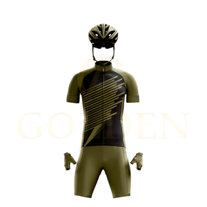 Combinaison de cyclisme professionnelle à manches courtes de qualité supérieure, respirante, confortable et durable, vente en gros personnalisée - Product Image 2