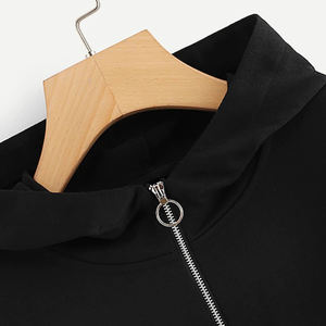 Nouveauté 2025, sweat à capuche zippé en coton biologique 100% avec logo personnalisé brodé, respirant, impression en relief, automne, sweat à capuche DIY pour homme - Product Image 5