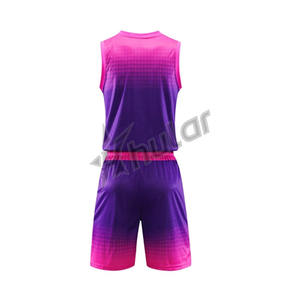 Vente en gros de haute qualité 2025 Maillot de basket-ball grande taille saison d'été Uniforme des équipes avec sublimation cousu/Design pressé à chaud - Product Image 6