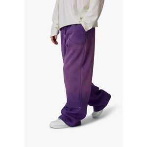 กางเกงวอร์มขาบานทรงดับเบิ้ลนี ผ้าฝ้าย 100% - Product Image 2