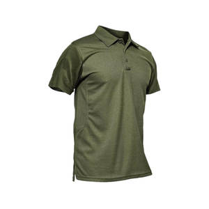 T-shirt à séchage rapide uni décontracté golf logo personnalisé simples polos pour hommes vente en gros - Product Image 6