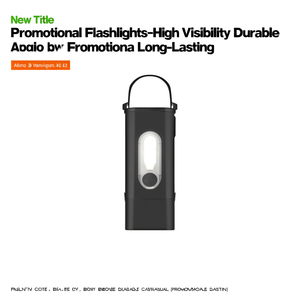 Nuove Torce Promozionali - Alta Visibilità, Durevoli e di Lunga Durata - Product Image 3