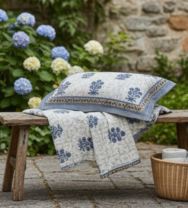 Sábana de Lujo 100% Algodón No Tejido, Tamaño King, Diseño de Rayas con Estampado Tradicional en Bloques Marrones, Resistente a las Arrugas, Moderna, Mediana - Product Image 2