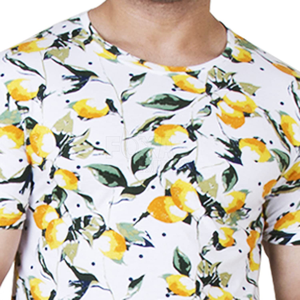 2024 T-shirts de golf pour hommes avec logo personnalisé à séchage rapide sublimé grande taille OEM vente en gros tissu en coton léger à manches courtes - Product Image 3