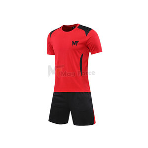 Custom New Arrival 2026 High Quality 100% Polyester Anti-Bacterial Soccer Uniform Men Quick Dry Football Jersey Set <b>Match</b> Sports - Product Image 1