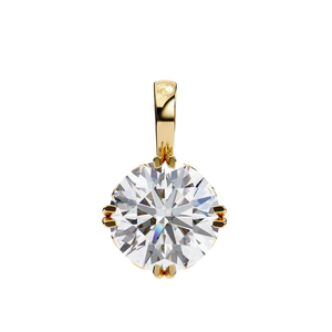 Colgante de Oro de 18K para Mujer con Diamante de Laboratorio Fabuloso, Colgantes y Dijes de Diamantes - Product Image 4