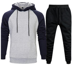 Conjunto de chándal de entrenamiento de dos piezas para hombre, ropa deportiva ecológica para gimnasio y fitness, Tech Fleece, secado rápido, para correr, Invierno - Product Image 1