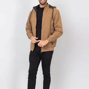 Vestes softshell de sport personnalisées pour hommes Manteaux de camping extérieur Veste softshell imperméable thermique avec capuche Veste pour hommes - Product Image 4