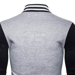 แจ็คเก็ตเลตเตอร์แมนผู้ชาย สไตล์ทันสมัย โลโก้ส่วนตัว แจ็คเก็ตเลตเตอร์แมนผู้ชายแนวสตรีท แฟชั่นลำลองสุดเทรนดี้ - Product Image 6