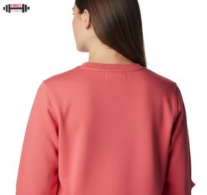 Sudadera de Invierno de Alta Calidad con Estampado Personalizado, Transpirable, de Forro Polar, para Mujer, Estilo Holgado, Cuello en V, Logotipo Frontal, de Algodón - Product Image 3