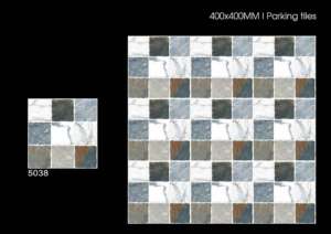 Dalles de parking extérieures robustes 40x40cm 400x400mm, surface mate, revêtement en céramique pour allées et routes - Product Image 5