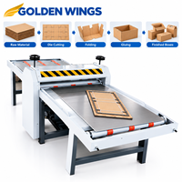 Machine de découpe semi-automatique électrique pour carton et rainurage, facile à utiliser, pour emballages en plastique/bois