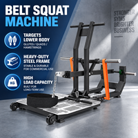 BN Factory Direct Custom logo Lower Body Exercise Plate Loaded Rhino Belt Squat Machine Fitness Equipment