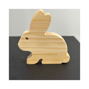 Animal de madera hecho a mano con estilos personalizados pintura decorativa madera hecha de madera de haya - Product Image 3