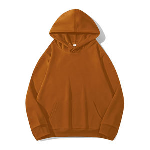 Sweat à capuche tendance en coton écologique pour homme, tissu tricoté respirant, logo personnalisé, design anti-rétrécissement, doublure, vente en gros OEM - Product Image 2