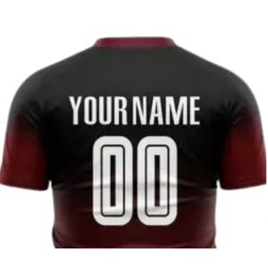 Camiseta de Fútbol Personalizada con Nombre y Números del Equipo, Sublimada, Unisex, para Adultos, 100% Poliéster, Transpirable, de Secado Rápido, Ecológica - Product Image 6