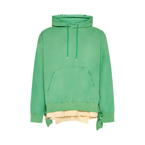 Sweat-shirt délavé pour homme avec taille, couleur et logo personnalisés, vêtement décontracté de haute qualité, sweat-shirt délavé pour homme 2026 - Product Image 3