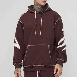 ชุดวอร์มออกกำลังกายสำหรับผู้ชายชุดออกกำลังกายแขนยาวแบบเต็มตัวทำจากโพลีเอสเตอร์ออกแบบโลโก้ได้ตามต้องการสำหรับฤดูหนาว - Product Image 1