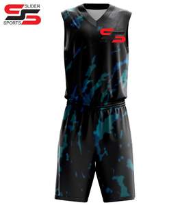 Uniforme de basket-ball à séchage rapide Uniforme de basket-ball respirant unisexe de dernière conception en vente au Pakistan - Product Image 1