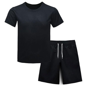 Conjunto de Rashguard de Manga Corta Transpirable Unisex para MMA, Camiseta Sublimada al por Mayor, Combinación de Pantalones Cortos, Spandex/Poliéster, Anti-UV, Ecológico - Product Image 1