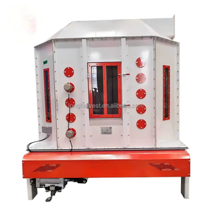 Nouvelle ligne de production d'aliments pour animaux en acier de 7,5 tonnes/h, fabriquée sur mesure, avec refroidisseur de granulés et ailettes d'impeller pour poulets de chair, porcs et crevettes - Product Image 1