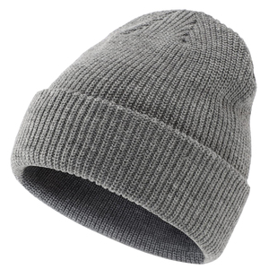 Gorro de Punto Acrílico Vintage Unisex con Puño y Logotipo Bordado Personalizado, Gorro de Invierno Cálido con Diseño de Reloj para Viajes o Playa - Product Image 4