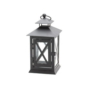 Design Metal Hanging <b>Candle</b> Lantern <b>Black</b> <b>Candle</b> Lantern Container Uses for Garden Decorate Home Wedding Party - Product Image 4