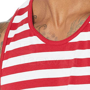 Camiseta sin mangas de algodón y poliéster de secado rápido para hombre, ropa de gimnasio de calidad Premium, camiseta sin mangas para hombre - Product Image 4