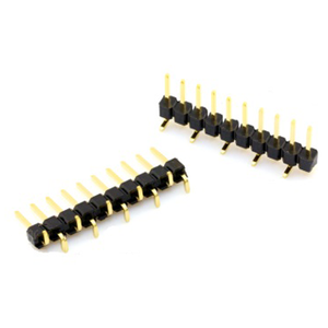 Haute précision 1.27mm pas Vertical 1Row 2.5H SMT connecteurs optiques connecteurs à fibres optiques en-tête de broche finition de Contact or PA6T - Product Image 1