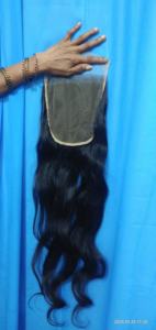 Extensions de cheveux humains vierges Remy indiennes de luxe, non traitées, qualité supérieure 12A, résistantes à la chute, prix d'usine, mèches ondulées de temple, transparentes - Product Image 6