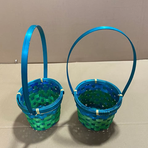 2025 élégant panier en rotin de bambou pour la cuisine à domicile idéal pour le stockage divers de boulangerie de fruits - Product Image 1