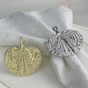 Ensemble d'anneaux de serviette en métal élégant pour tables à manger Finition élégante Écologique pour la décoration de la maison Mariages Restaurants et fêtes - Product Image 4