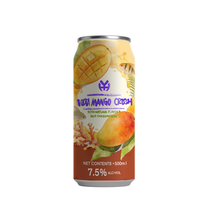 เครื่องดื่มอัดลมรสผลไม้บุดดาแมงโก้ครัช 7.5% แอลกอฮอล์ ปริมาณแอลกอฮอล์ 7.5% ปริมาณแอลกอฮอล์ต่อหน่วยปริมาตร 500 มล. บรรจุกระป๋อง/ขวด รสชาติแบบกำหนดเอง ให้ความรู้สึกสดชื่น หวานอมเปรี้ยว - Product Image 4
