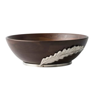 Cuenco de vajilla de estilo moderno, cuenco de madera con acento de flores, perfecto para servir deliciosas pastas y postres - Product Image 3