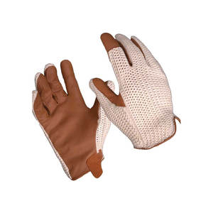 Gants de conduite en cuir souple à doigt complet - Product Image 4