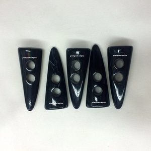 Botones de palanca de resina duraderos para abrigos y chaquetas en diseño de estilo cuerno para prendas de vestir exteriores, suéteres y accesorios de ropa de bricolaje - Product Image 3