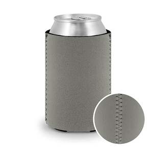 Custom Neoprene Beer Can Koozy, Insulated <b>Drink</b> Holder, Solid Color, Collapsible Design, Wholesale Blank Beer Can <b>Cooler</b> - Product Image 5