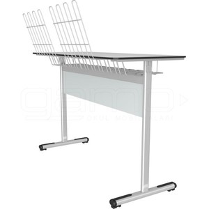 โต๊ะดนตรีขนาดกะทัดรัดสองชั้นแบบ GM022-314สำหรับโรงเรียนและคอมพิวเตอร์ - Product Image 1