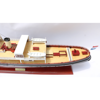 MODÈLE DE BATEAUX EN BOIS OOSTERSCHELDE/MODÈLE DE REMORQUEURS PAYS-BAS/ARTISANAT MAIN POUR LA DÉCORATION