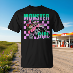 Camiseta Vintage Retro para Mujer, Amante de los Monster Trucks, Camiseta Promocional Vintage para Mujer Amante de los Monster Trucks - Product Image 3